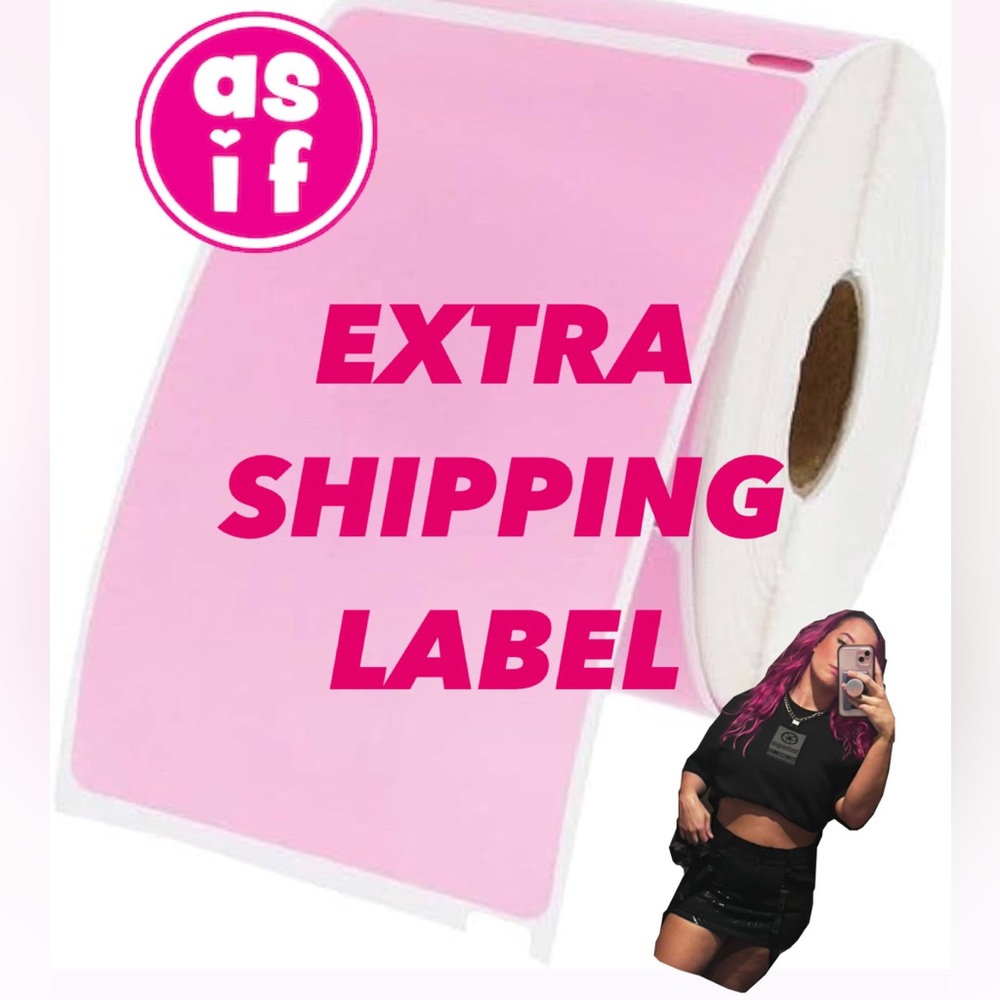 💕EXTRA SHIPPING LABEL💕